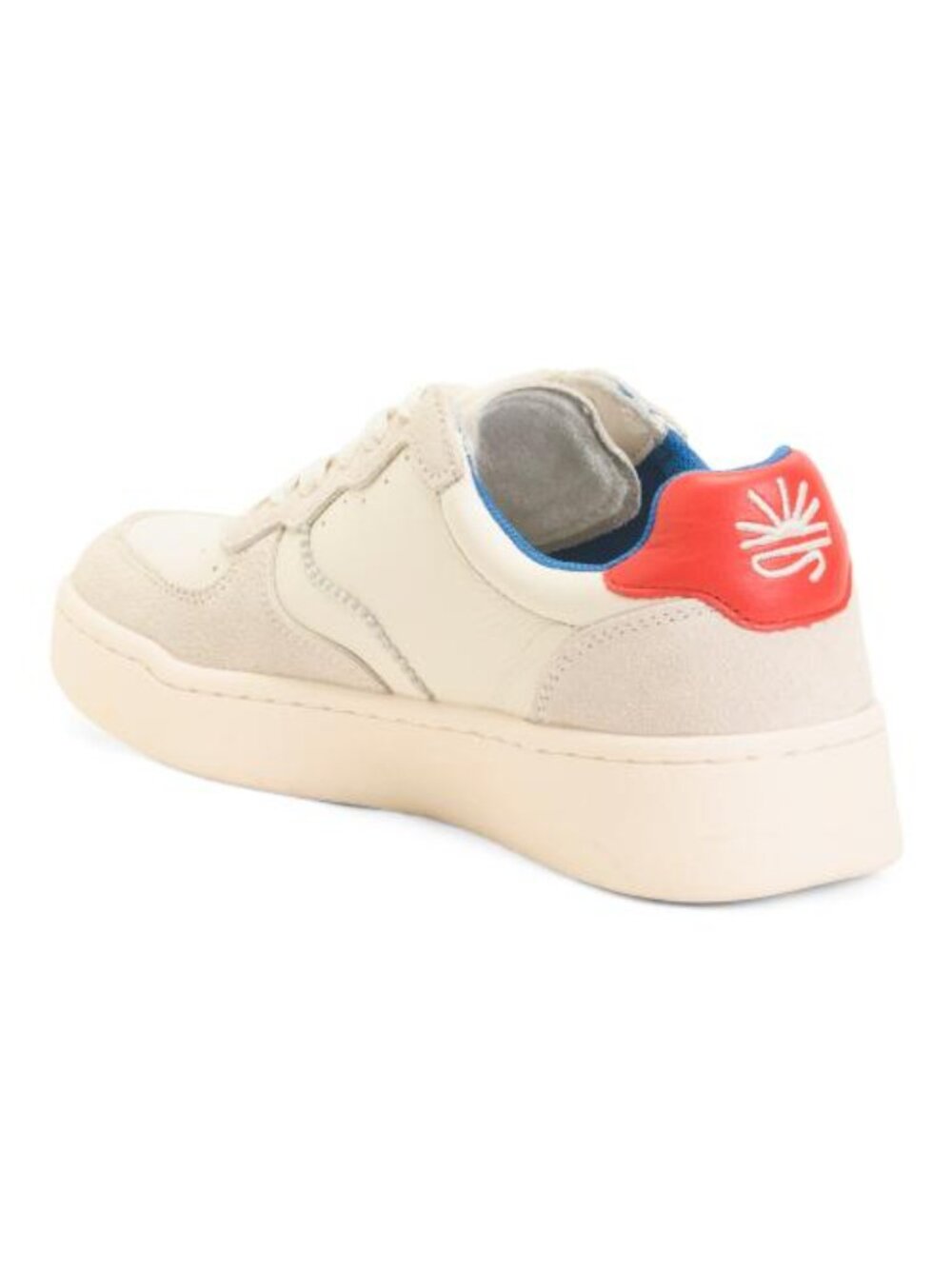 SOLUDOS Leather And Suede Roma Sneakers - Picture 2 of 3
